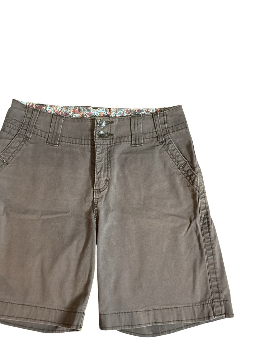 Lee Casual Brown Twill Shorts size 10
